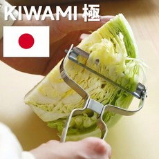 버니덤 양배추 스텐 채칼 와이드 슬라이스, 1개, 실버