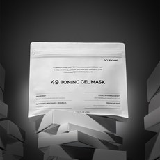 닥터리엔장 49 토닝 겔 마스크 1팩 5매입 / 약국판매 1위 우유엑소좀 겔링시트 고보습 고기능마스크 글루타치온 비사보롤 미백 진정팩, 1개, 5개입