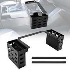 NORTHYUN 센터 콘솔 기어 시프트 오거나이저 타코마 2016–2024용 (자동만 해당) 알루미늄 합금 시프터 사이드 보관 트레이, NORTHYUN 센터 콘솔 기어 시프트 오거나이저 타코