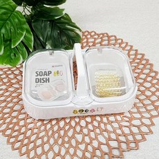 포레스트 뚜껑손잡이비누대, 상세 설명 참조, 1개