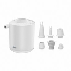 迷你電動抽充氣幫浦 無線款PRO 打氣機 抽氣筒 真空壓縮袋 充氣床墊 游泳圈 露營燈, 1個, 無線款 PRO