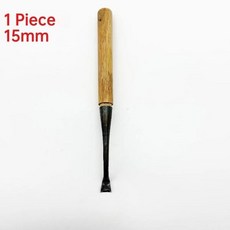 치즐 가죽공예 수제 목각 끌 90 팔꿈치형 원형 칼 목공 조각용, [06] 1 piece 15mm