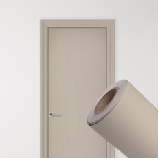 퀸하우징 방문 현관문 단색 인테리어필름 문 시트지, 04. 베이지 브라운 DSQ304