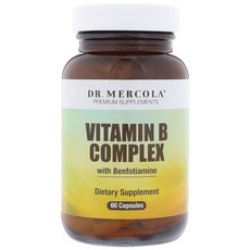 DR. MERCOLA 維他命B苯磷硫胺膠囊, 60顆, 1罐