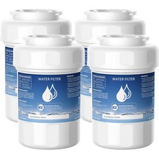 GE WF SartWater WFP WFA WFINT GWF GWFA HDX FG-1 켄모어 9991 고효율 여과 및 6개월마다 사용 가능 NSF 인증 4팩, 4 Pack