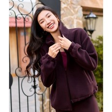 QUEEN YOGA 瑜伽服新款保暖加絨運動外套，健身休閒時尚百搭