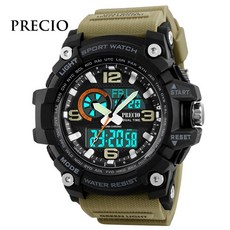 프레시오 남자전자손목시계 군인 군용 방수 N83