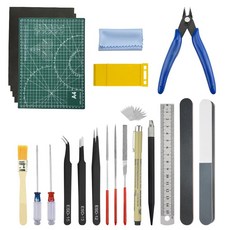 WMYCONGCONG 프라모델 공구 세트 23점 세트 입문용 툴 세트