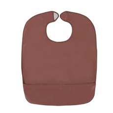 성인 노인용 방수 턱받이 식사보호 앞치마 특대형 3D 통기성 무세탁 재사용 TPU, 03.화이트