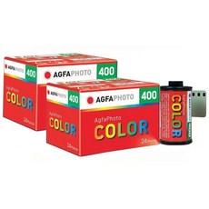 아그파필름 컬러 35mm ISO400-24-2롤 컬러필름 네그티브, 1개, 아그파컬러필름 400-24-2롤
