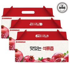 참앤들황토농원 맛있는 석류즙 70ml 30포 3박스(총90포)