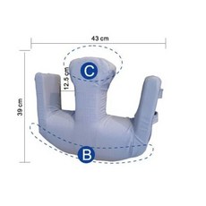 翻身枕TV-109 山型防水翻身枕/翻身腳墊 寶寶防翻身神器 防水易清潔 多功能腳墊