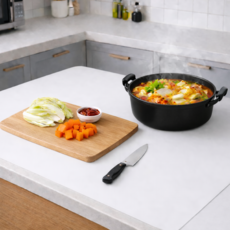 오토림 논슬립 실리콘 다용도 매트 대형, 1개, 60*80, white