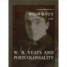 한국문화사 예이츠와 탈식민성 + 미니수첩 제공, 조참훈