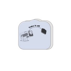 프로젝터 렌즈 보호 커버 프로젝터에 특화된 먼지 방지 렌즈 보호 커버, 1pc, 1개, 8NB1001176_LMG