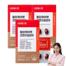 장대원 대원헬스랩 혈압케어엔 코엔자임Q10, 30정, 3개