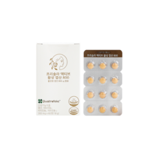 프리솔라 액티브엽산 800 2개월분 4세대 활성 활성형 엽산 임산부 임신준비, 1개, 60정