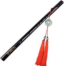 대나무 초보자용 전통 입문용 초급 연주용 수공예 목관, 1개, G키 + 포스터 8장