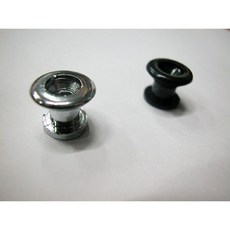 기타 엔드핀 스트랩핀 통기타 일렉기타 베이스, 검정