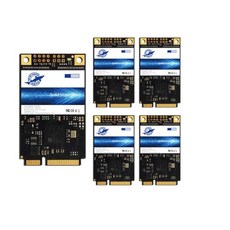 Dogfish SSD Msata 16GB 내장 솔리드 스테이트 드라이브 미니 SATA 디스크 데스크탑 노트북용 고성능 하드 드라이브(MSATA 16GB(5팩)