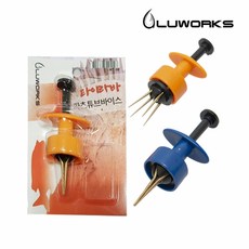 루웍스 타이라바 튜브바이스 파츠조립툴 네꼬링 툴, 블루, 1개