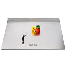 316不鏽鋼 廚房案板 擀麵板 揉麵板 水果砧板 切菜板, 1個
