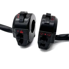 22mm 오토바이 핸들 바 왼쪽 오른쪽 전기 시작 제어 스위치 혼다 XL 250 400 용 경적 신호 헤드 라이트, 03 1 pair