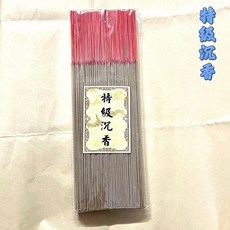 台灣生產竹簽立香 1尺3 頂級原材 特級沉香檀香烏沉 味道醇厚 拜佛煙供養生香, 1個, 特級沉香