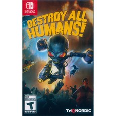 NS Switch 毀滅全人類 Destroy All Humans 【一起玩】, 中文美版, 中文美版