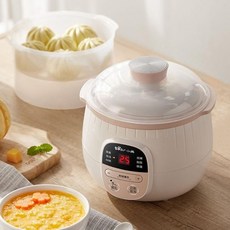 다용도 스마트 멀티쿠커 죽메이커 도자기냄비 중탕기 약탕기 만능 전기포트 슬로우쿠커, 베어 멀티쿠커