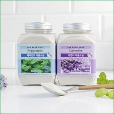 더허브샵 마사지 미용소금 450g, 페퍼민트