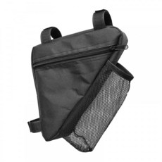 [ 638489 ] 자전거 삼각형 프레임 가방 야외 사이클링용 물병 메시 파우치가 있는 방수 보관 가방, [ 638489 ] 자전거 삼각형 프레임 가방, 야외, 1개