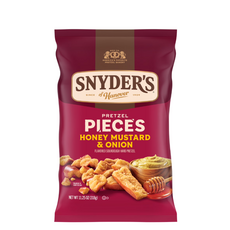 스나이더스 프레첼 피스 허니 머스타드 앤 어니언, 1개, 318g