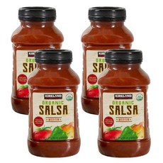 커클랜드 시그니처 미디엄 살사 소스 1.08kg, 4개