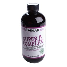 TWINLAB 維他命B群膠囊, 240ml, 1瓶