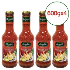 코스트코 Moradok 타이 스위트 칠리 소스 600ml x 2병, 4개