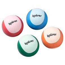 Kaiser (카이저) 하이 점프 공 4 개 세트 KW-446AM4 핑크 블루 그린 오렌지 잘 연주 야외용, 1개