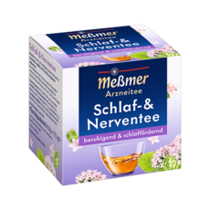 메쓰머 허브티 편안한 잠 Schlaf- & Nerventee, 1개, 9개입