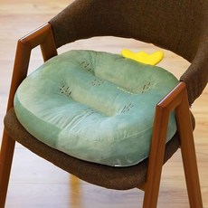 辦公室椅子 加厚座椅坐墊 靠背一體靠墊 教室學生加高屁股墊, 僊人掌單個坐墊,輕薄款5釐米