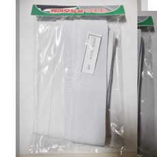 (국산 ) 옷수선 바지 허리고무줄밴드 탄력좋은 납작 고무줄 폴리코매즈 이중직 의류부자재 생활용품 학생준비물 0.6cm~50mm이중직밴드, 1개, 화이트 30미리 12마(10.8미터)