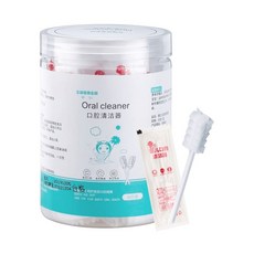 SUBREN 嬰兒口腔清潔棒 30入獨立包裝 乾濕兩用 0-24個月適用, 1個, 嬰兒口腔清潔棒一盒30入(獨立包裝), 30