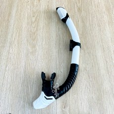 潛鯨 乾式呼吸管 浮潛全乾式呼吸管 不進水 浮潛神器 自由潛水 水肺, 新款-清晰白