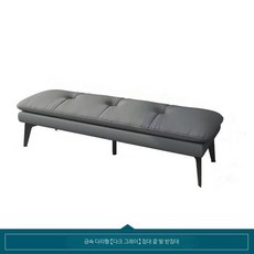 현관벤치의자 원목 식탁의자 낮은의자 수납벤치 등받이 방석 포함, 10_180x50 다크그레이