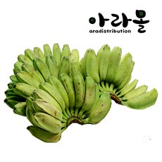 아라몰 그린 사바 바나나 (Green Saba Banana), 3kg, 1박스