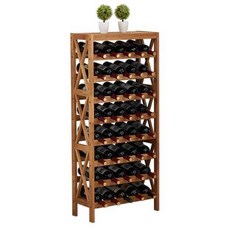 원목 와인 진열대 장식장 주류 거치대 우드 보관 와인랙, G. 레드 와인 35병
