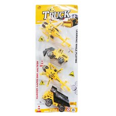 小胡玩具 迷你建築迴力工程車 迴力飛機 迴力車 玩具車 兒童玩具【小胡玩具(電子發票)】, 1個, 圖1款