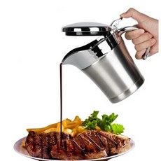 소스주전자 스텐 카레 포트 커리 드레싱 육수 스프, 1개