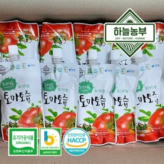 토마토즙 100% 유기농 무첨가 토마토주스 120ml 50포, 토마토즙 50개