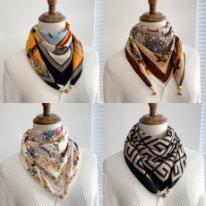 여성 씨엘 자석 쥬얼리 스카프 머플러 봄 여름 미니 목도리 간편 간절기