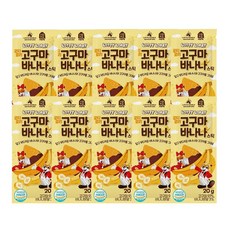 로티로리 고구마스틱 바나나, 10개, 20g, 고구마바나나